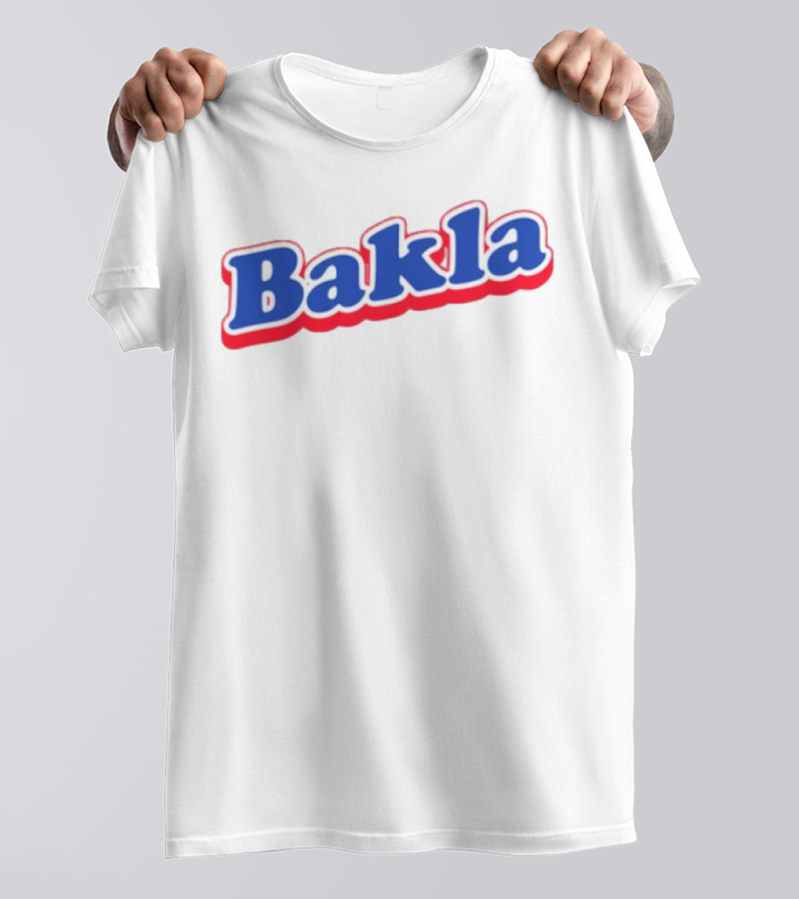 Bakla Bold Blue And Red T-Shirt