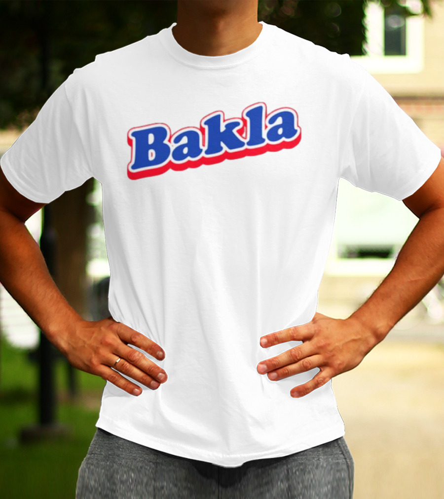 Bakla Bold Blue And Red T-Shirt