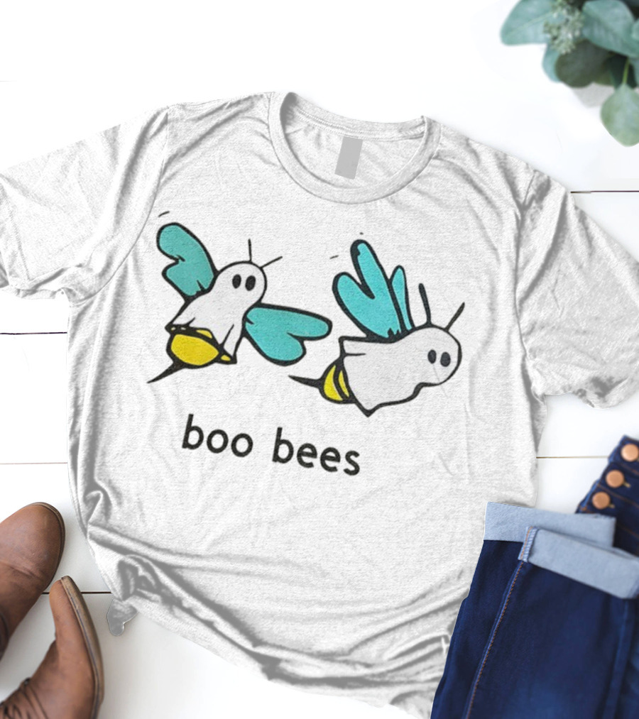Boo Bees Halloween 2025 Bee Ghosts T-Shirt
