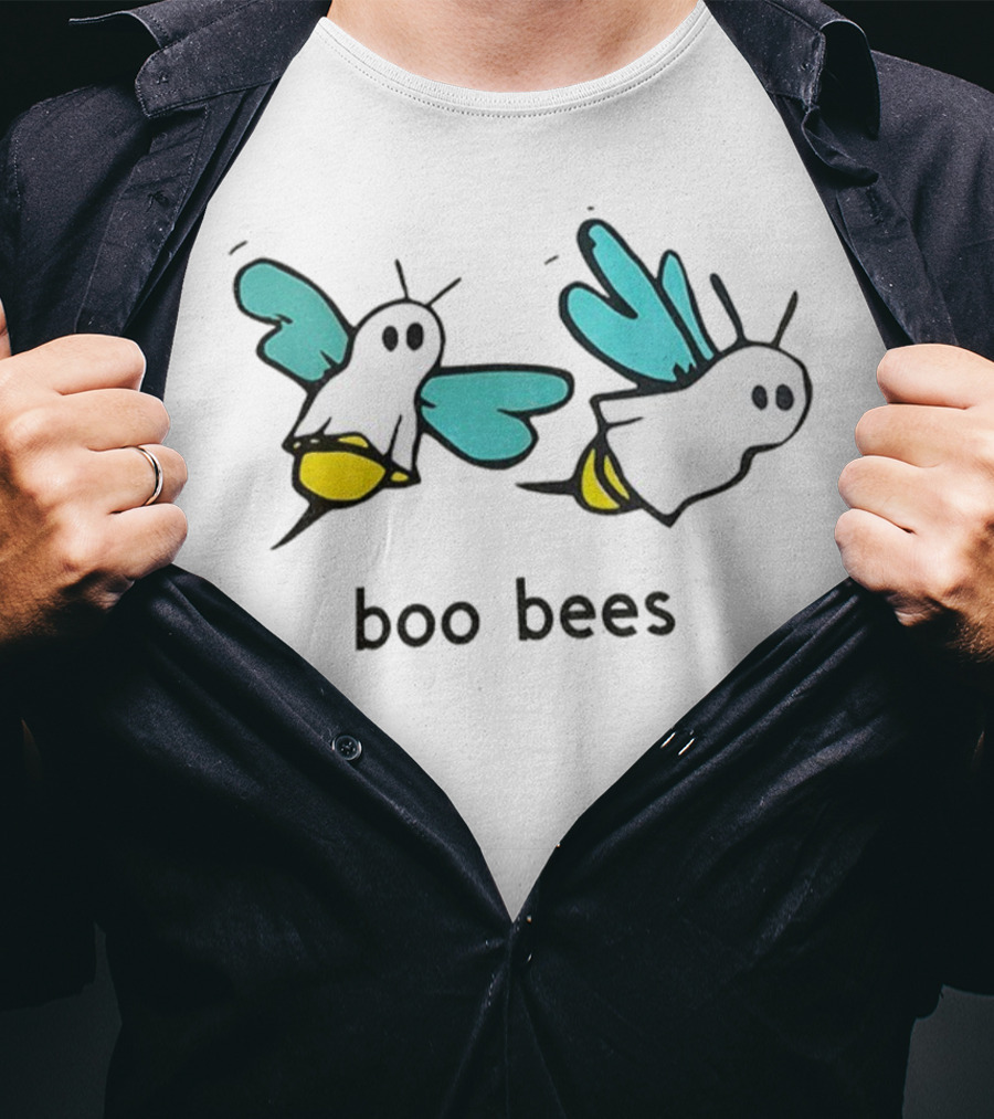 Boo Bees Halloween 2025 Bee Ghosts T-Shirt