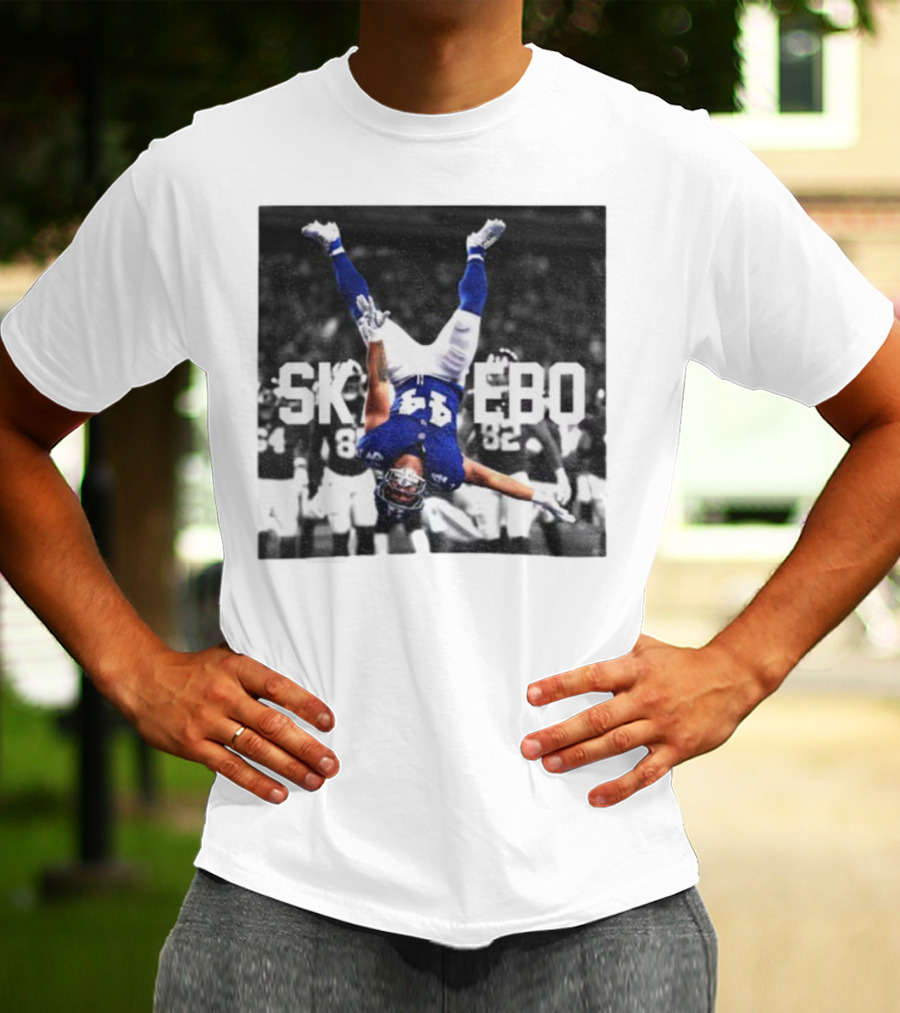 Cam Skattebo Backflip New York Giants NFL Football 2025 T-Shirt