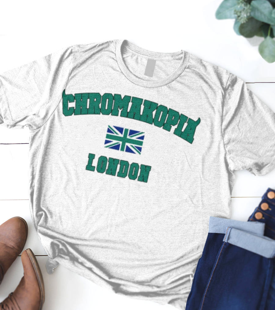 Chromakopia London Union Jack Flag Graphic T-Shirt