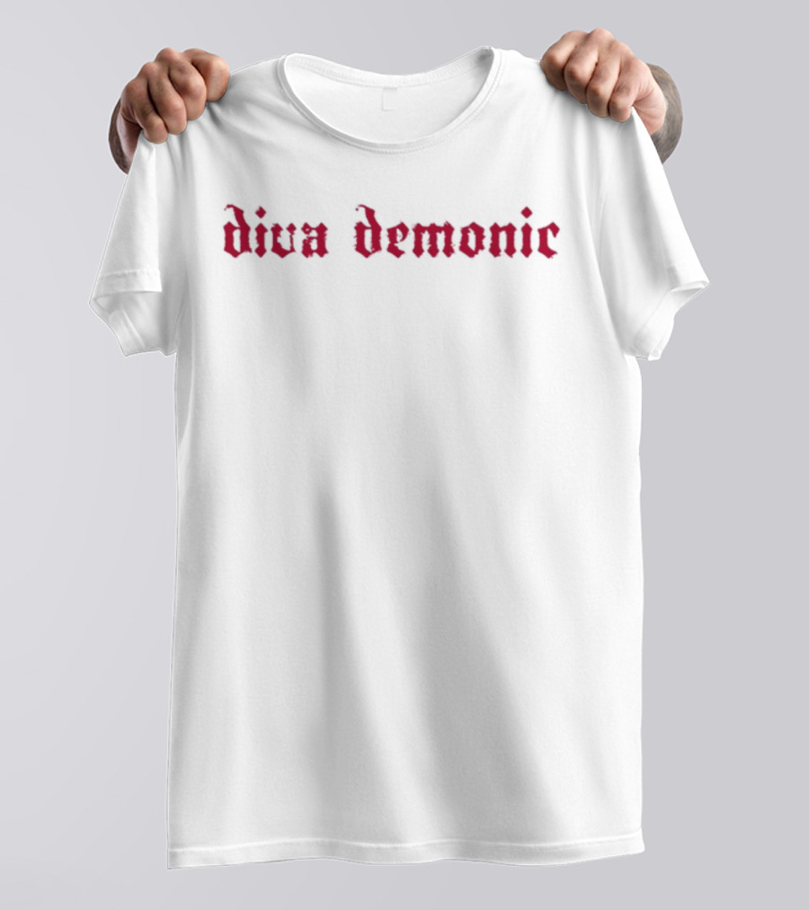 Diva Demonic Halloweenie Vi Gothic Style T-Shirt