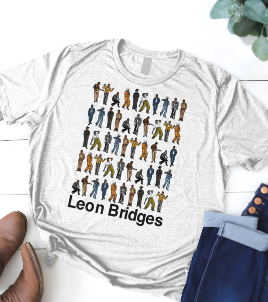 Leon Bridges Dance Poses Collection T-Shirt