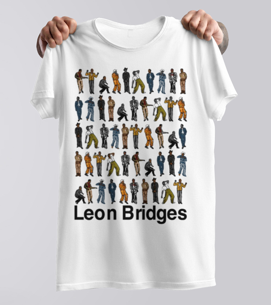 Leon Bridges Dance Poses Collection T-Shirt