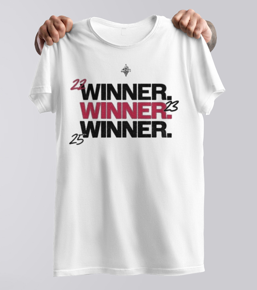 WNBA Champions Las Vegas Aces 2022 2023 2025 Winner T-Shirt