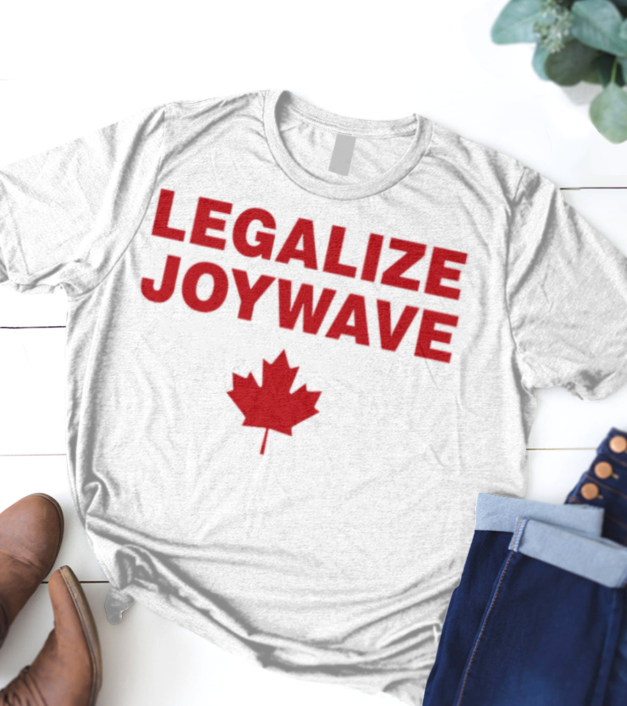 Legalize Joywave Maple Leaf Icon Canada Theme T-Shirt