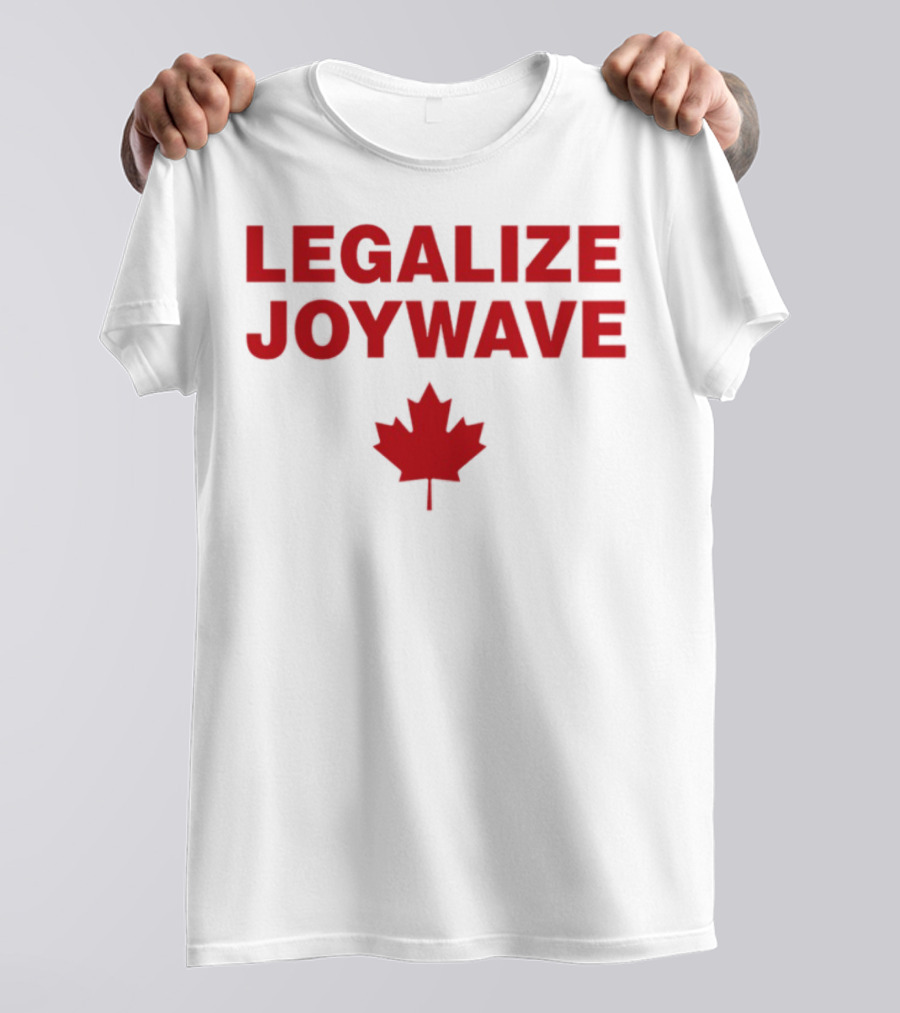 Legalize Joywave Maple Leaf Icon Canada Theme T-Shirt