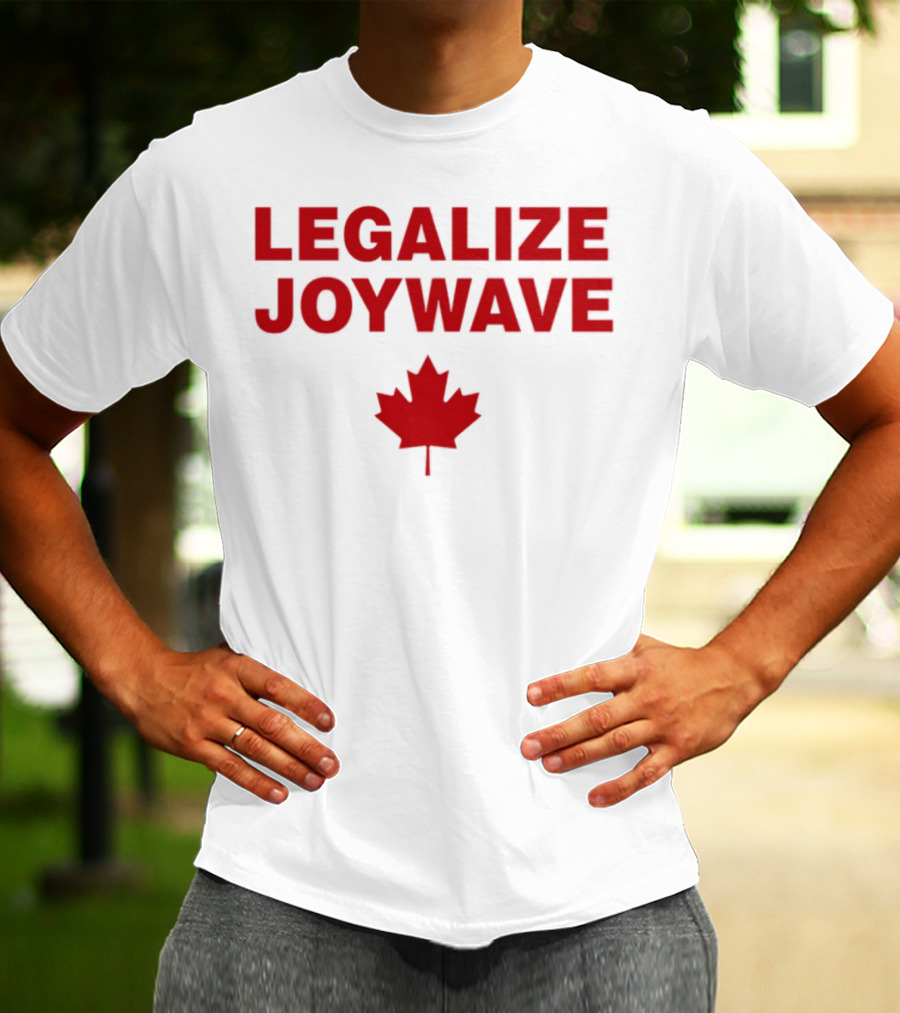 Legalize Joywave Maple Leaf Icon Canada Theme T-Shirt