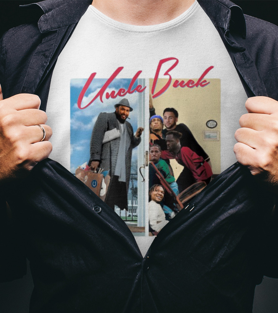 Uncle Buck Michael Pittman Jr Colts Football Players Comedy Parody T-Shirt