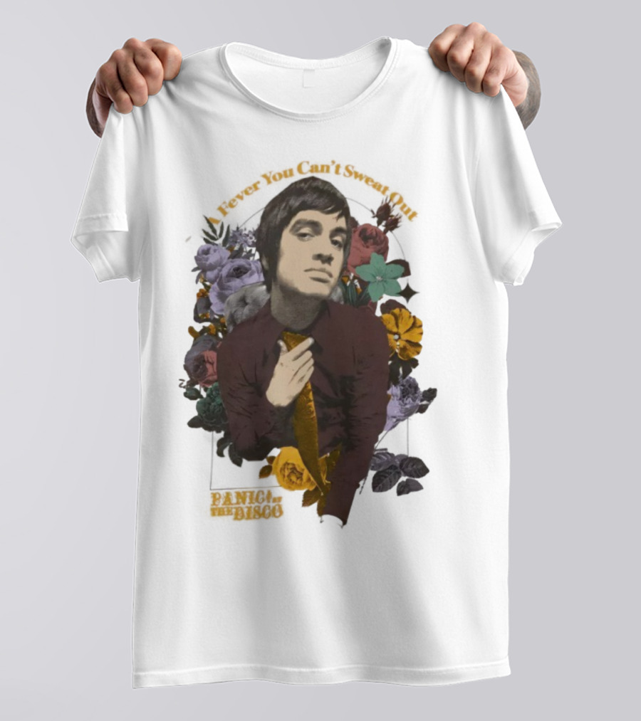 Panic The Disco A Fever You Can’t Sweat Out Floral Band Merch T-Shirt