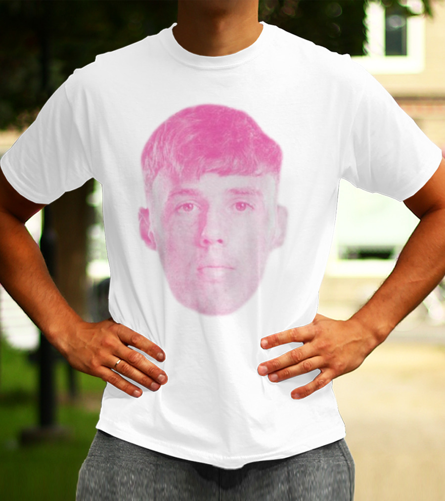 Cole Palmer Pink Face Close-Up T-Shirt