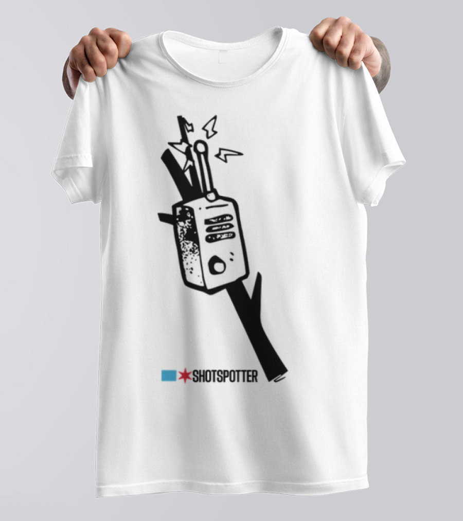 Raymondalopez Walkie-Talkie Shotspotter Image T-Shirt