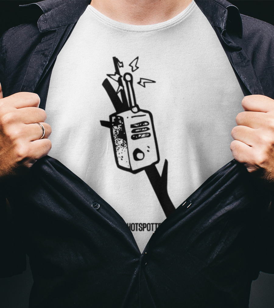 Raymondalopez Walkie-Talkie Shotspotter Image T-Shirt