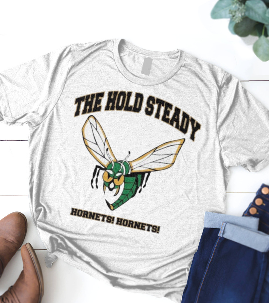 The Hold Steady Hornets Hornets Logo Buzzing Insect Art T-Shirt