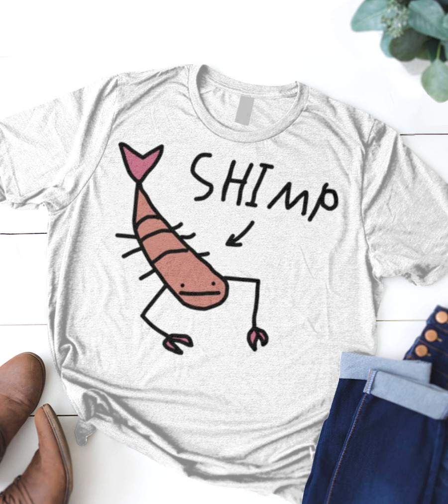 Shimp Cartoon Character Wors S T-Shirt