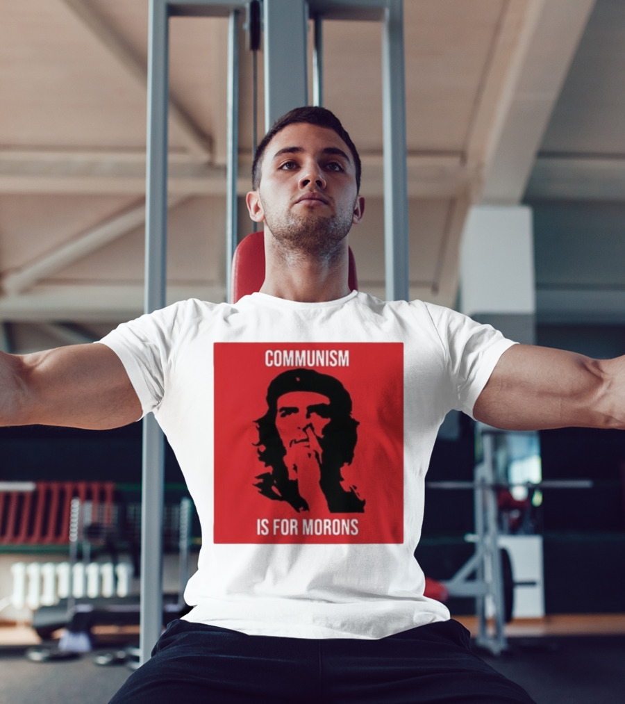 Communism Is For Morons Che Guevara Red T-Shirt