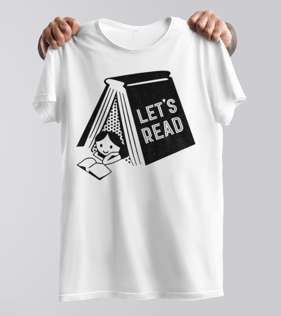 Derek Luh Let’s Read 2025 Book Tent Design T-Shirt
