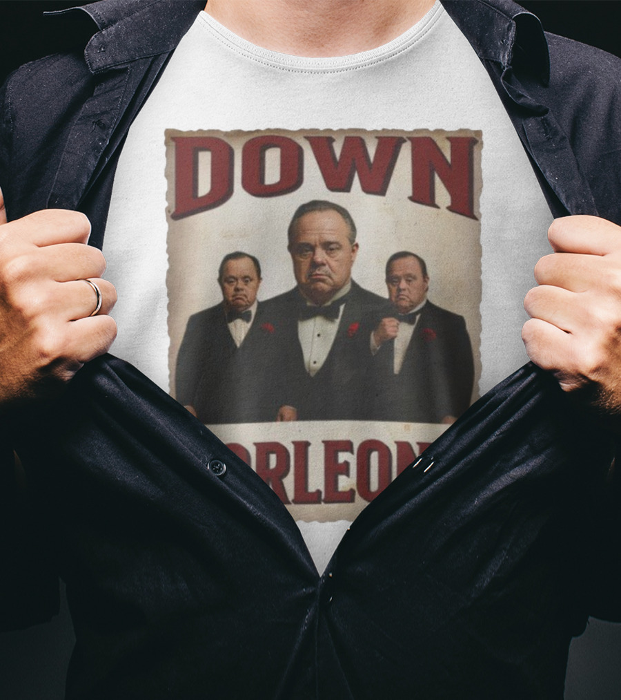 Down Corleone Funny Mafia Parody T-Shirt