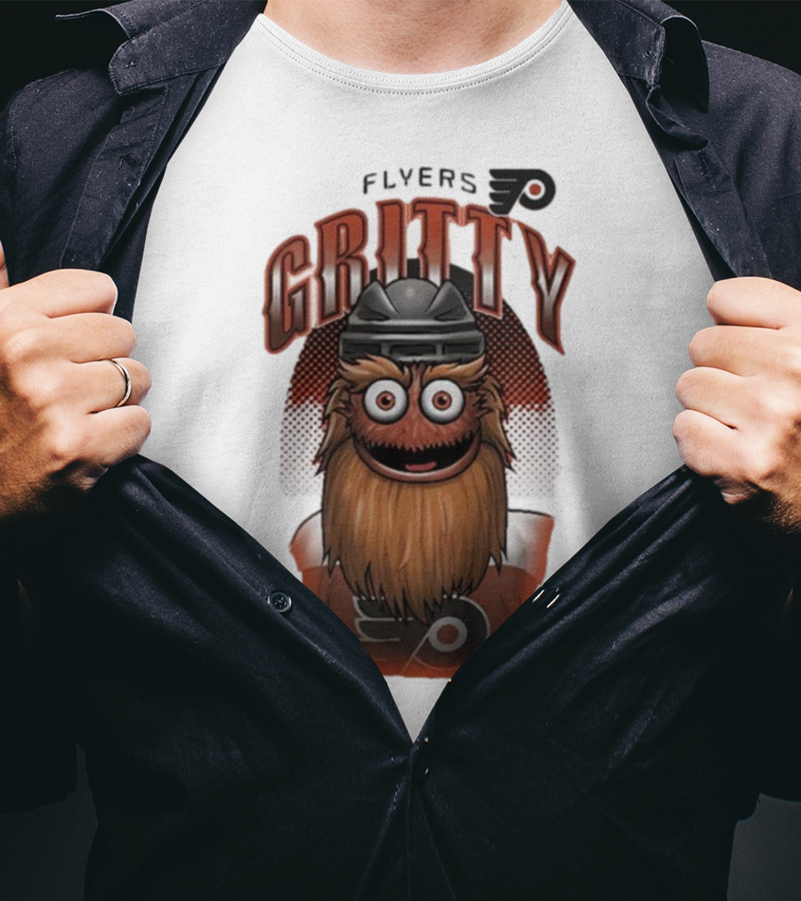 Philadelphia Flyers Gritty Mascot Outer Stuff T-Shirt