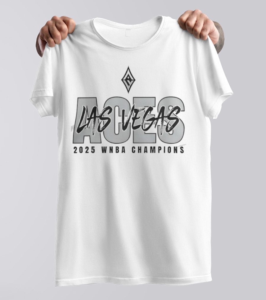 Las Vegas Aces 2025 WNBA Champions Courtside Edition T-Shirt