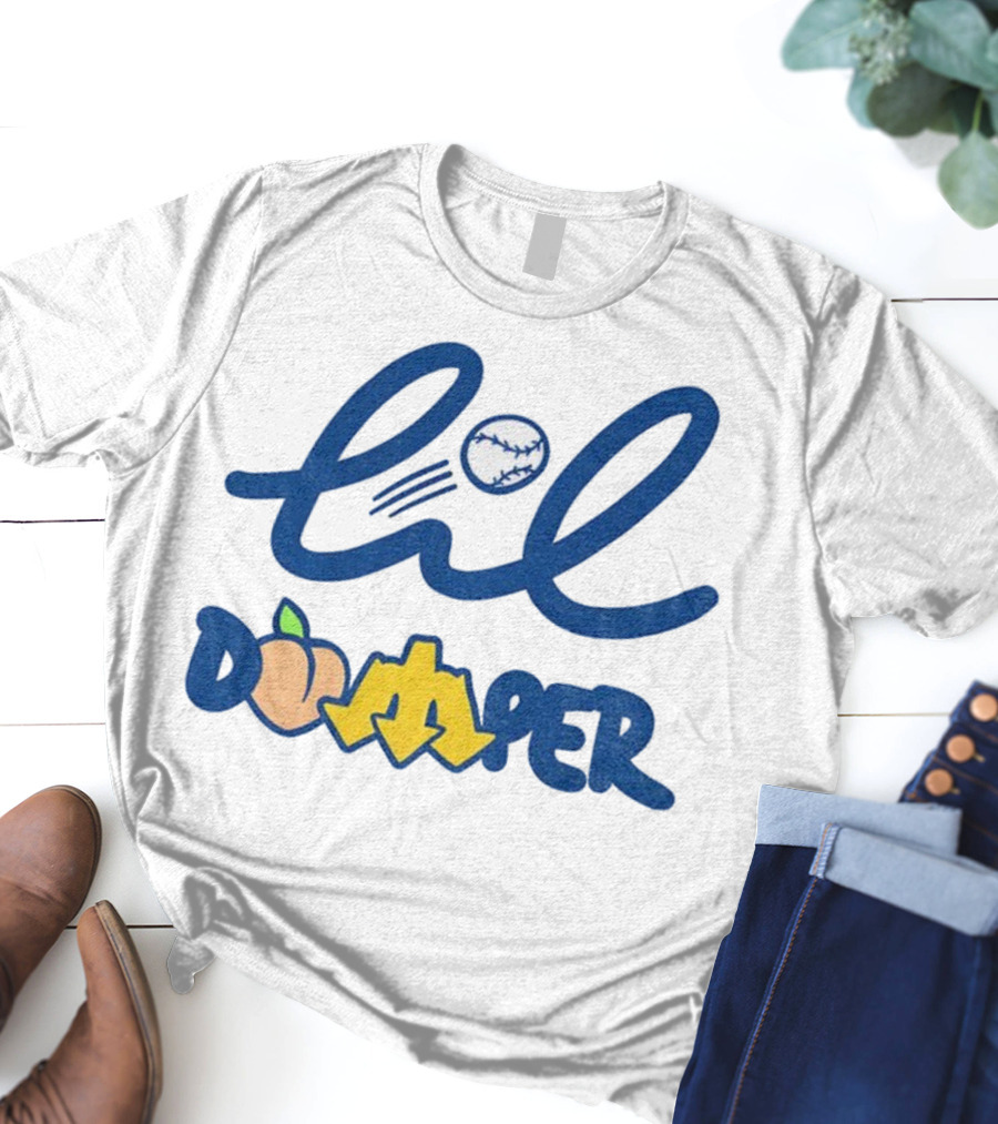 Lil’ Dumper Peach Trident Cal Raleigh Seattle Mariners MLB Baseball T-Shirt