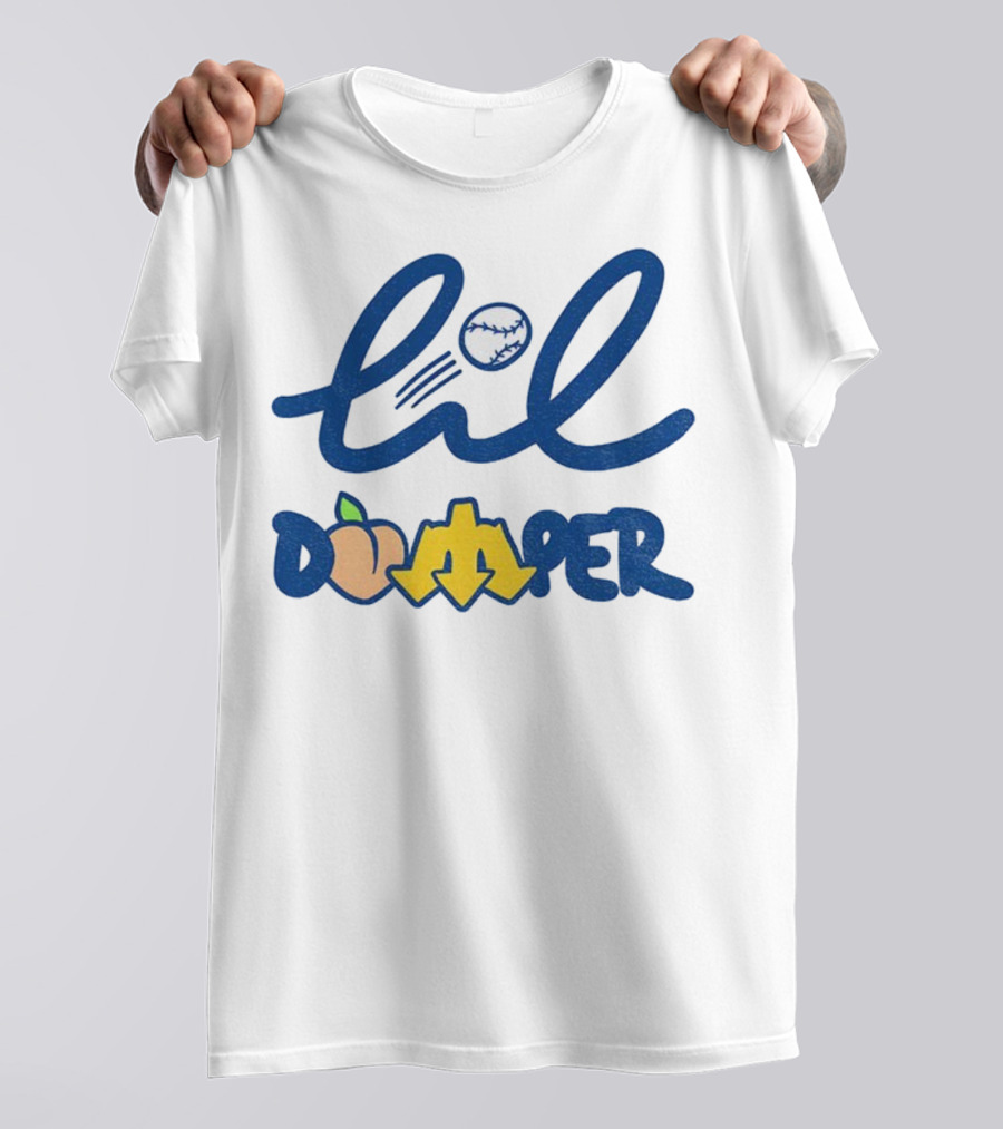 Lil’ Dumper Peach Trident Cal Raleigh Seattle Mariners MLB Baseball T-Shirt