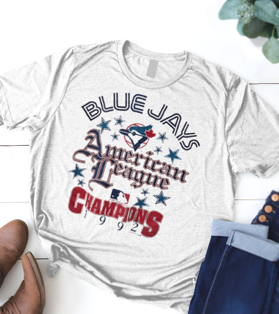 Toronto Blue Jays American League Champions 1992 Victory Celebration T-Shirt
