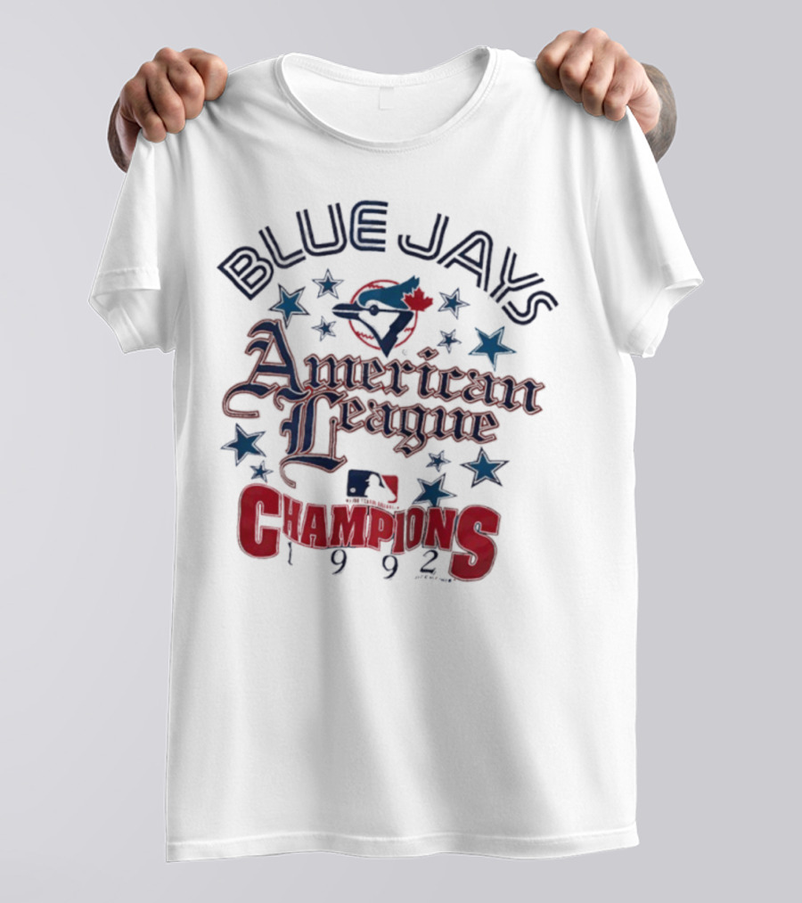 Toronto Blue Jays American League Champions 1992 Victory Celebration T-Shirt