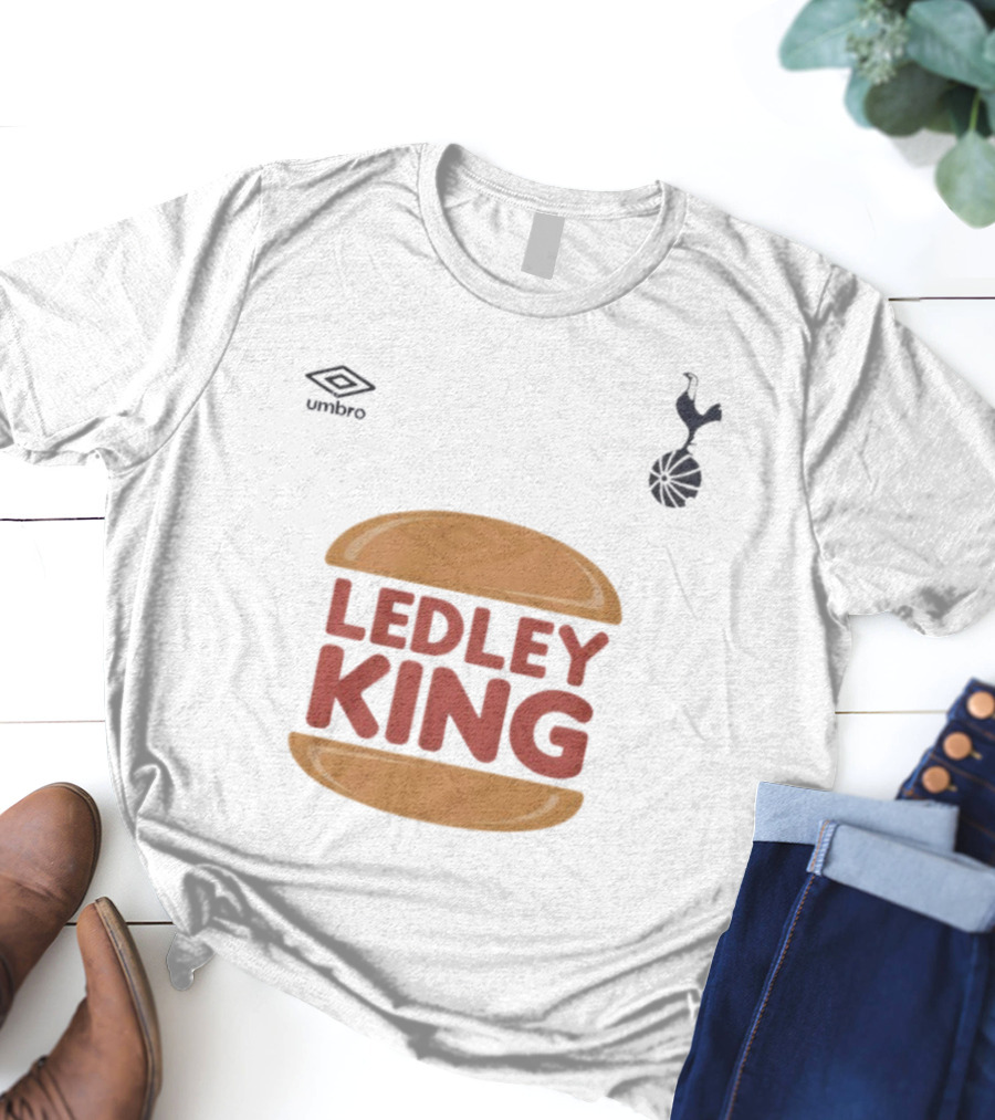 Tottenham Hotspur Umbro Ledley King Burger Logo T-Shirt