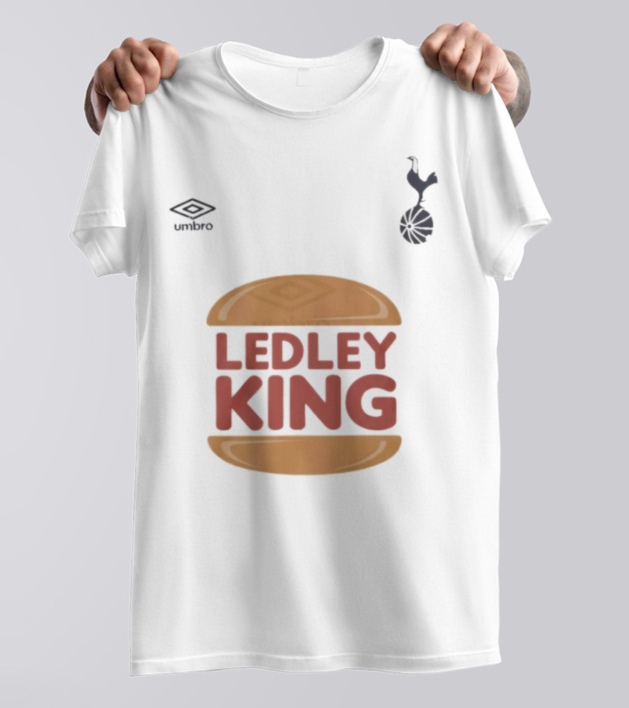 Tottenham Hotspur Umbro Ledley King Burger Logo T-Shirt
