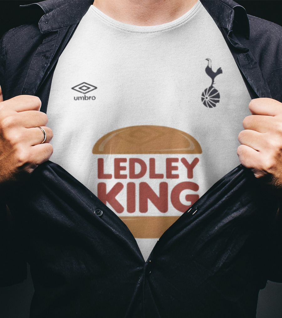 Tottenham Hotspur Umbro Ledley King Burger Logo T-Shirt