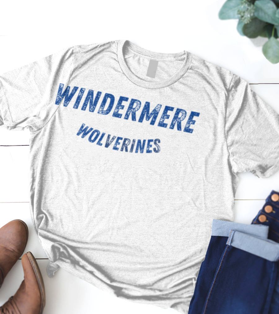 Windermere Wolverines Retro Sports High School T-Shirt