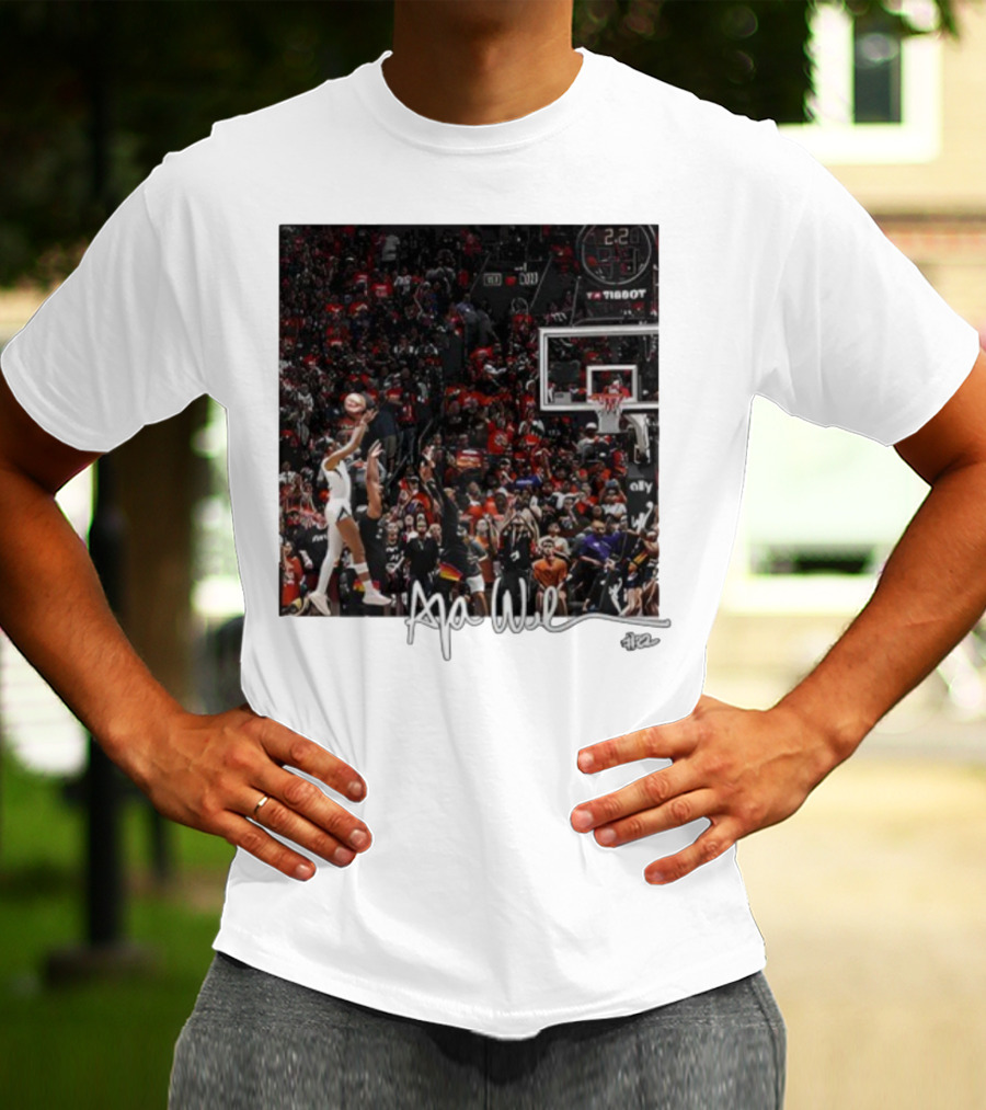 A'ja Wilson Las Vegas Aces Basketball Star Signature Moment T-Shirt