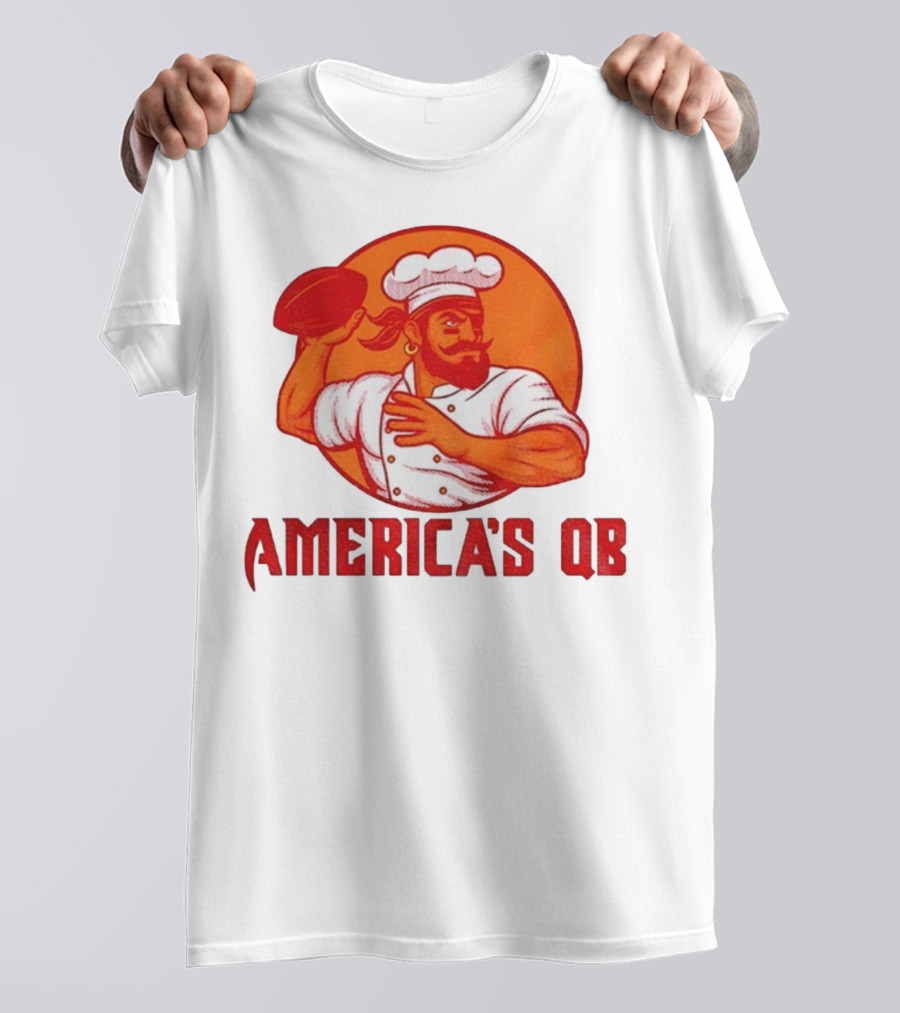 Baker Mayfield America's QB Chef Tampa Bay Buccaneers Football T-Shirt
