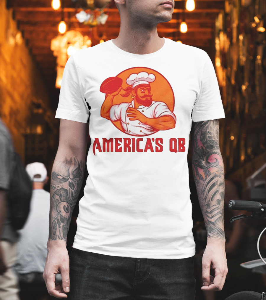Baker Mayfield America's QB Chef Tampa Bay Buccaneers Football T-Shirt