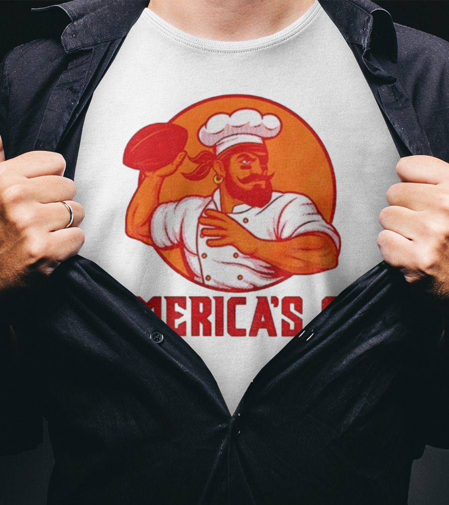 Baker Mayfield America's QB Chef Tampa Bay Buccaneers Football T-Shirt