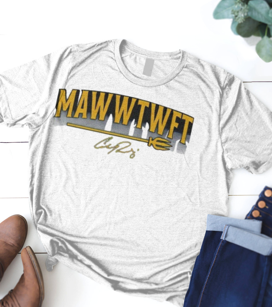 Cal Raleigh Seattle Mariners MAWWTWFT Trident Signature T-Shirt