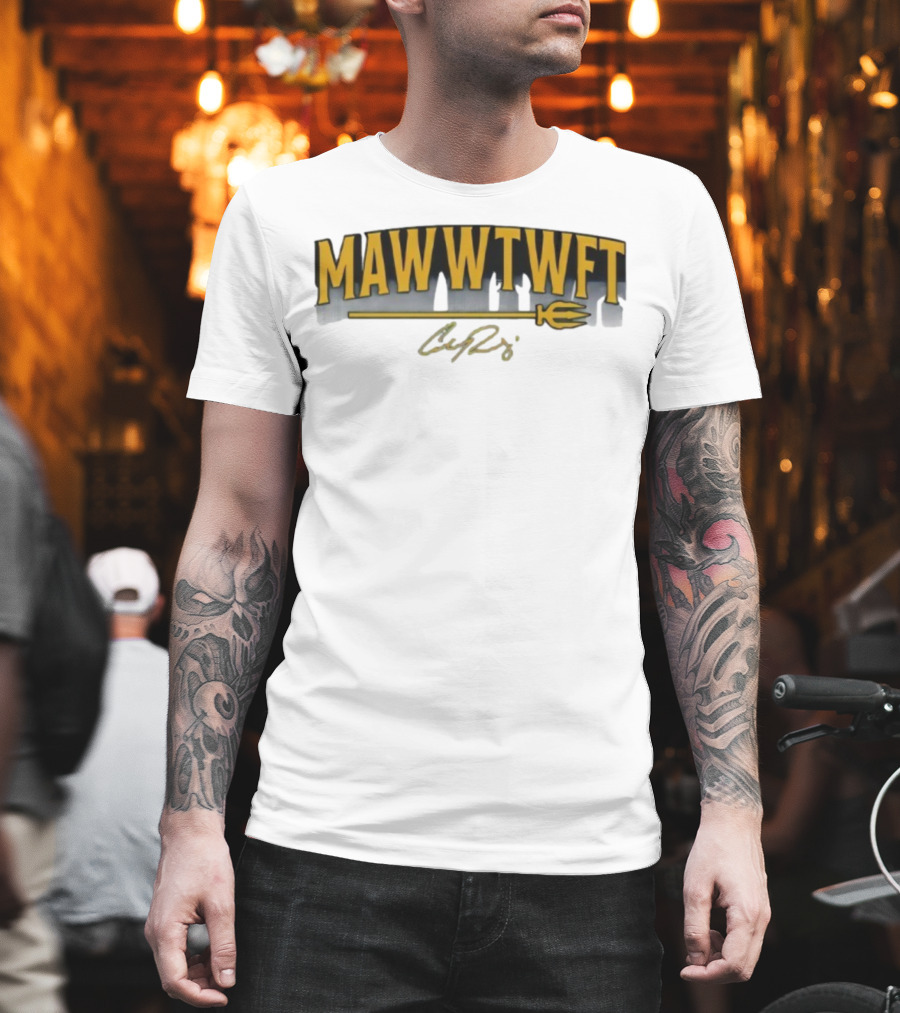 Cal Raleigh Seattle Mariners MAWWTWFT Trident Signature T-Shirt