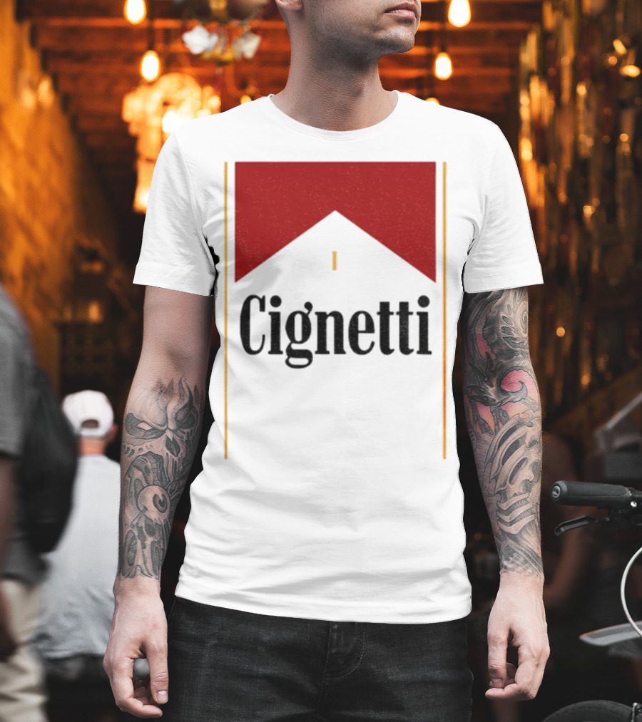 Curt Cignetti Retro Banner Red T-Shirt