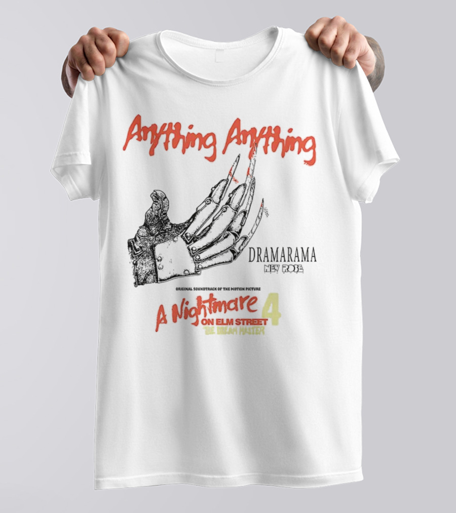 A Nightmare On Elm Street 4 Freddy Krueger Dramarama Anything Anything Halloween T-Shirt