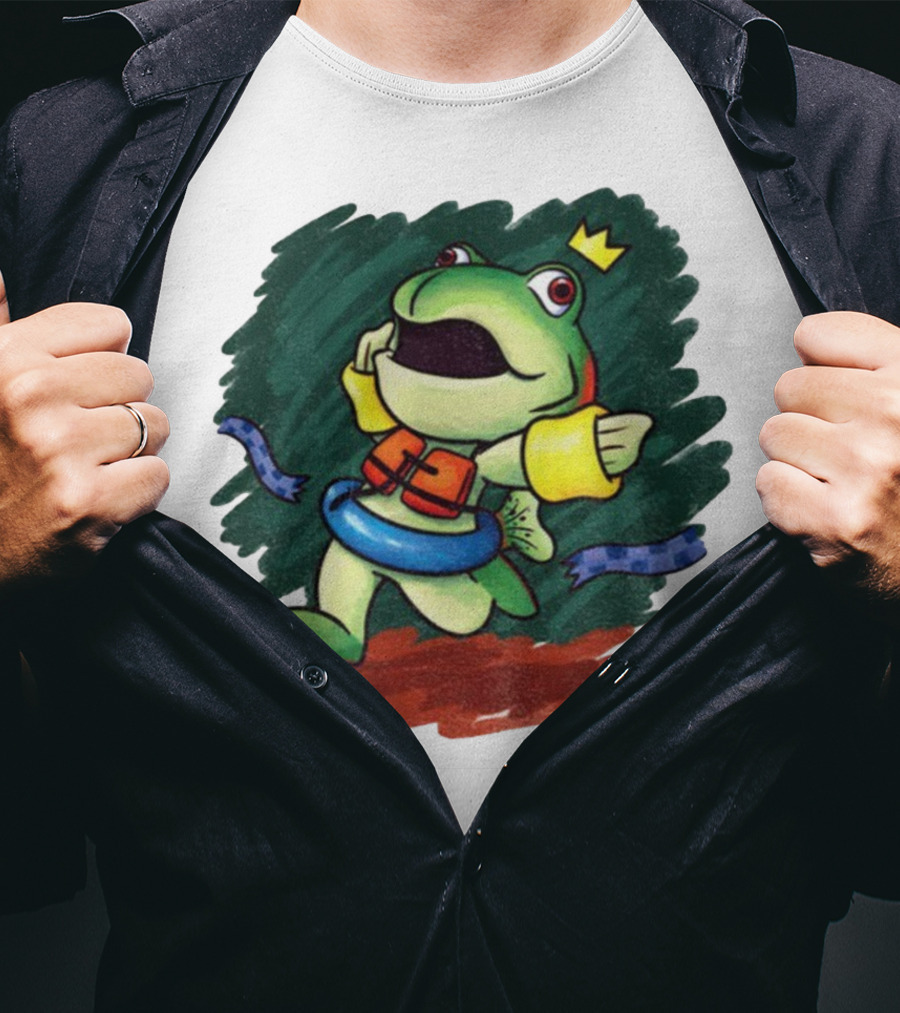 Humpy Salmon Mascot Running Seattle Mariners Mariners Fans Forte T-Shirt