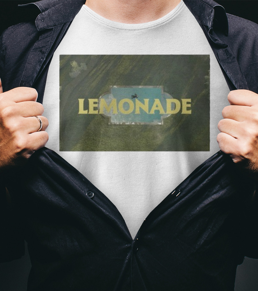 Louis Tomlinson Lemonade Aesthetic Pool Aerial View T-Shirt