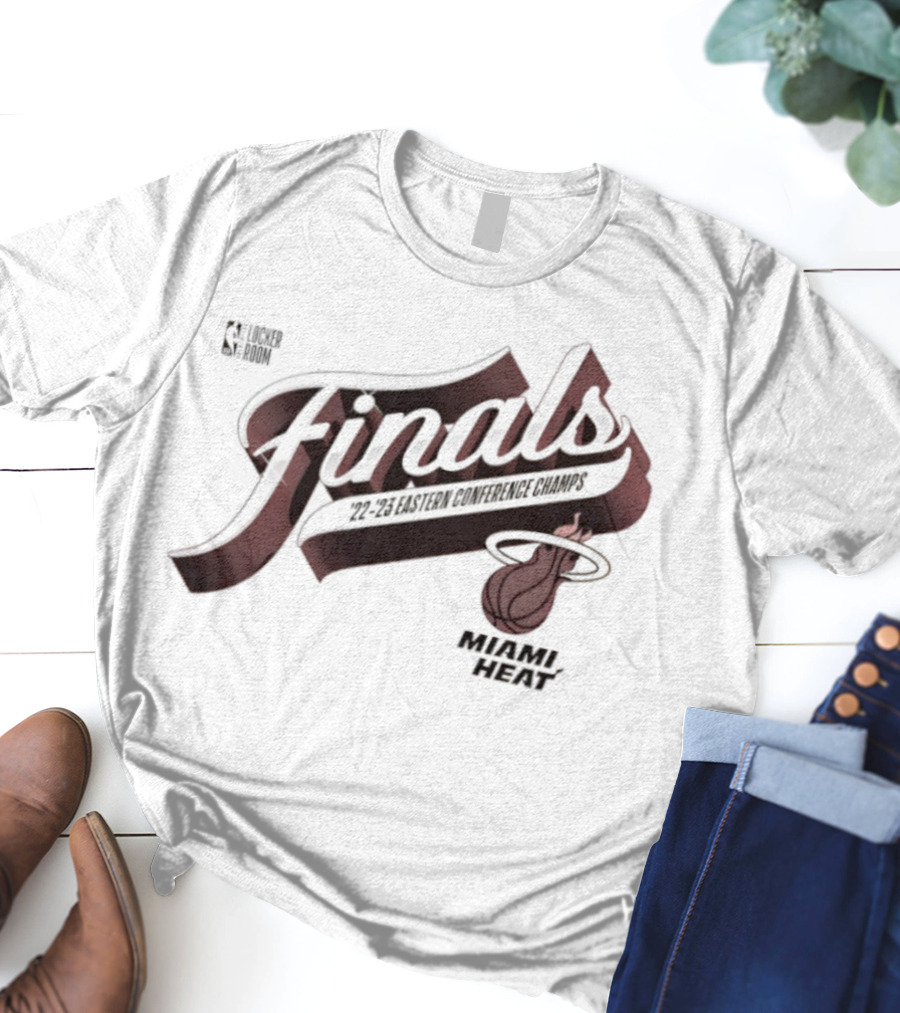 Miami Heat Eastern Conference Finals Champions 2023 Baseline Finals T-Shirt