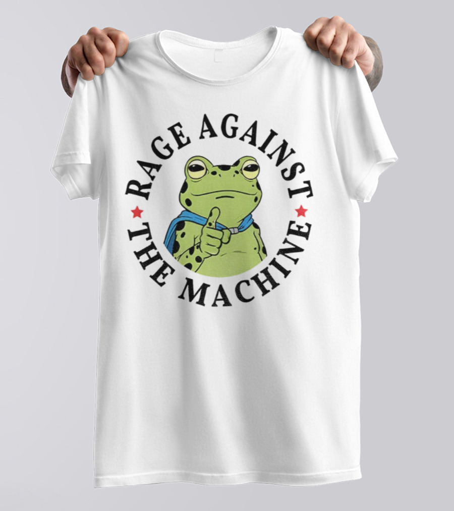 Rage Against The Machine Portland Frog Anti Trump T-Shirt
