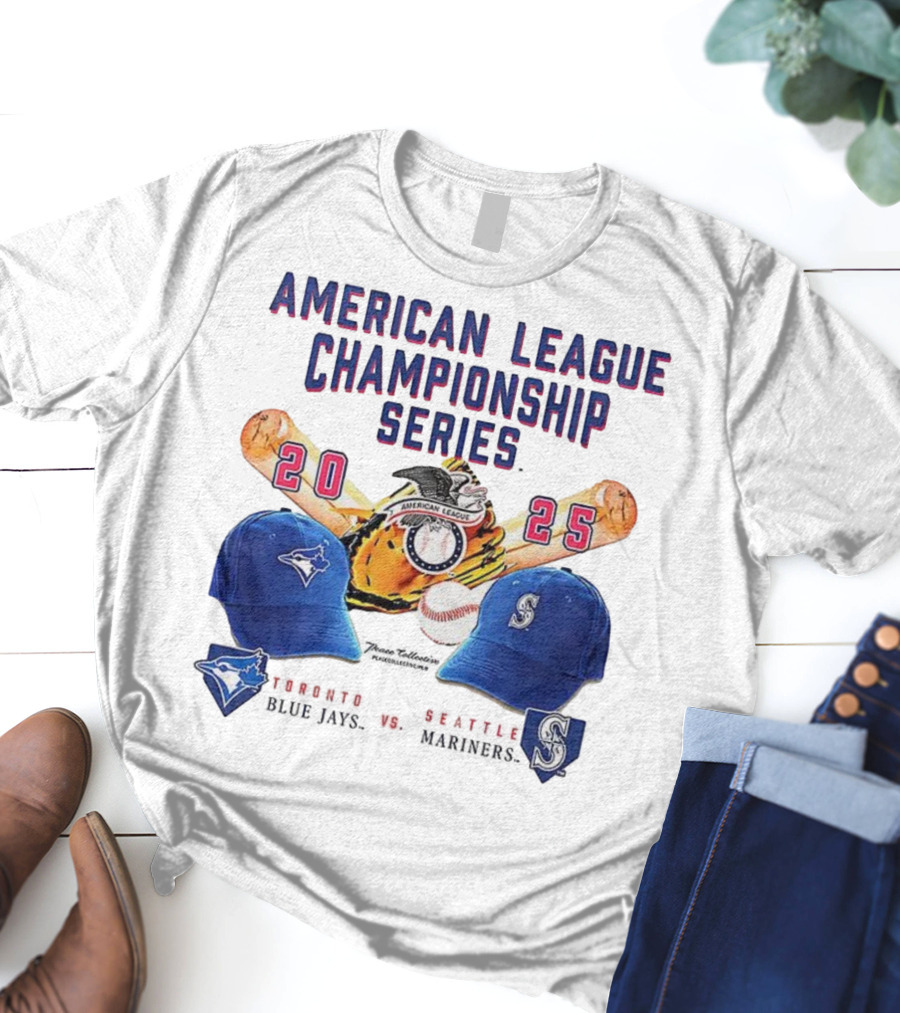 American League Championship Series 2025 Toronto Blue Jays Vs Seattle Mariners T-Shirt