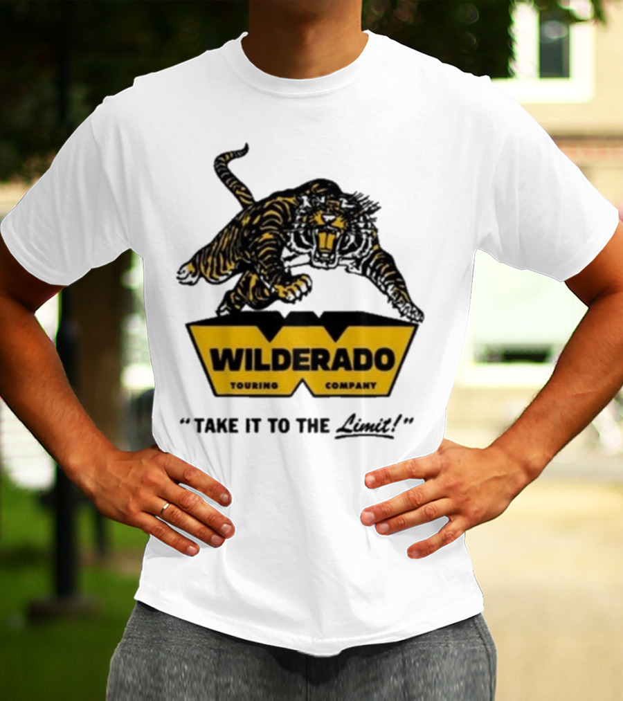 Wilderado Touring Company Take It To The Limit Tiger Logo T-Shirt