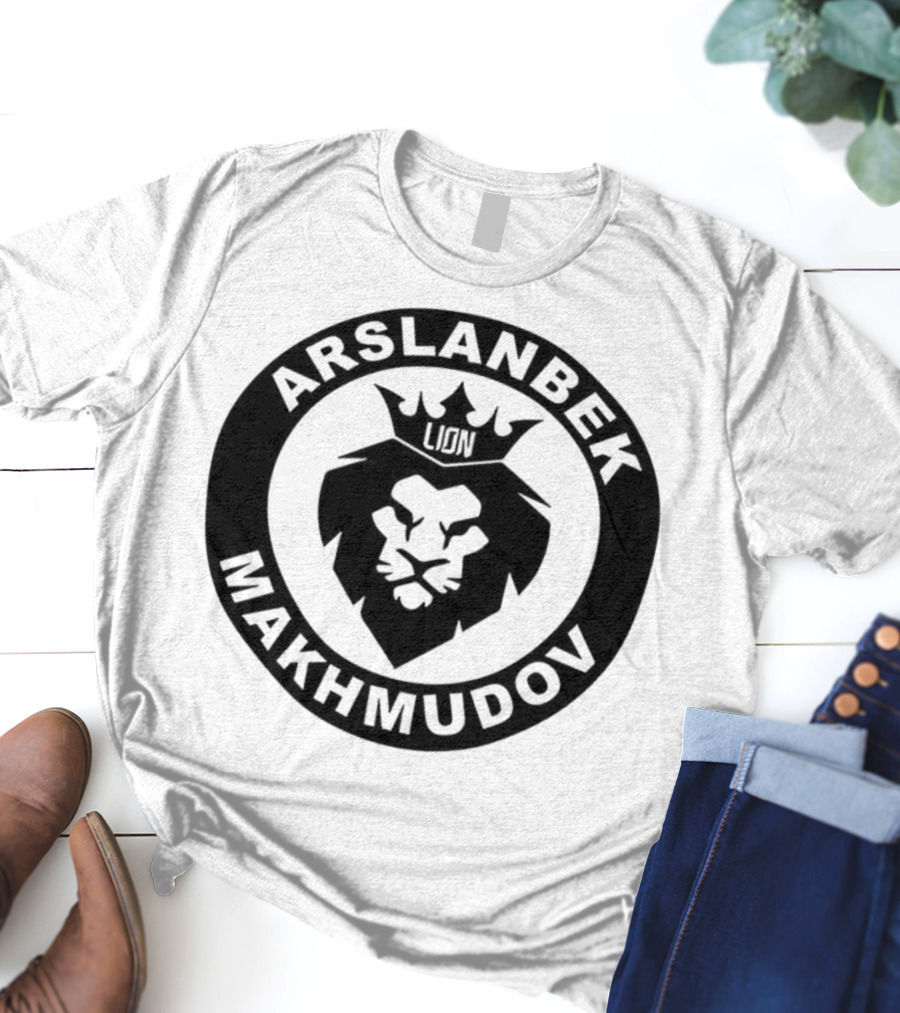 Arslanbek Makhmudov Lion Emblem T-Shirt