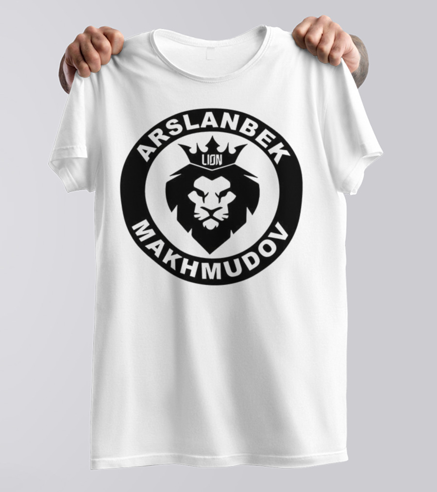 Arslanbek Makhmudov Lion Emblem T-Shirt