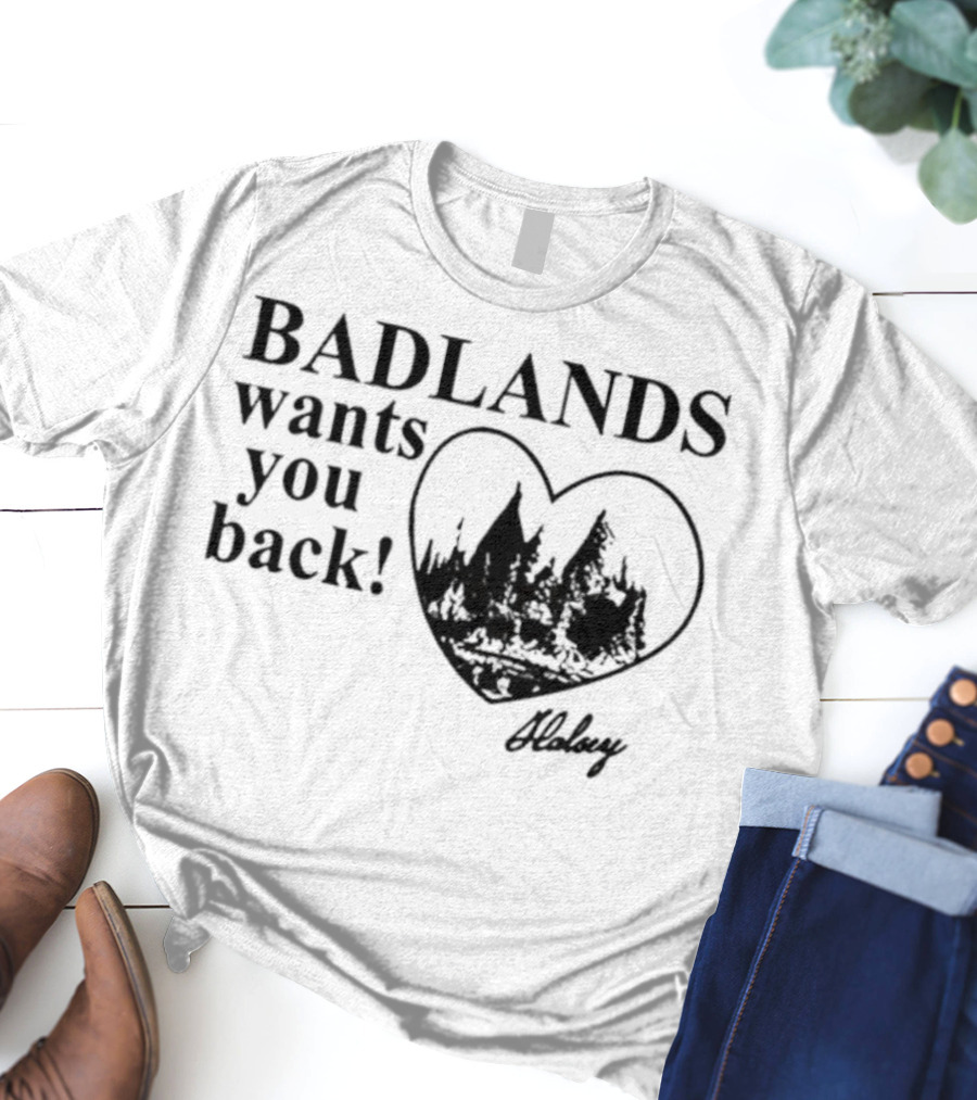 Badlands Wants You Back Halsey Heart Signature T-Shirt